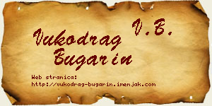 Vukodrag Bugarin vizit kartica